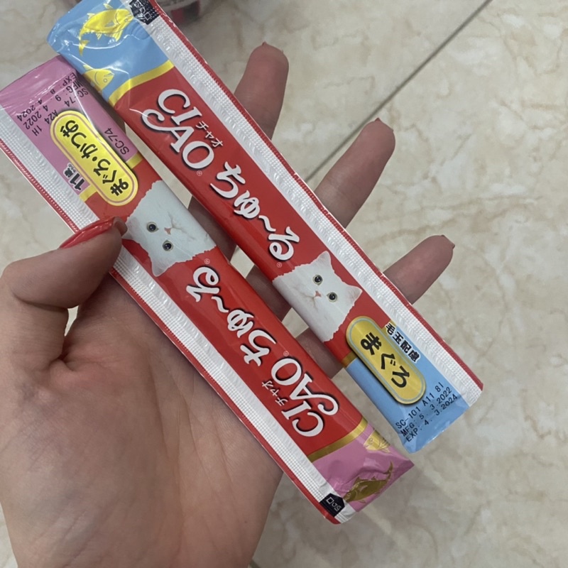 [Súp thưởng cho mèo Ciao] Súp thưởng siêu ngon cho Mèo hiệu Ciao