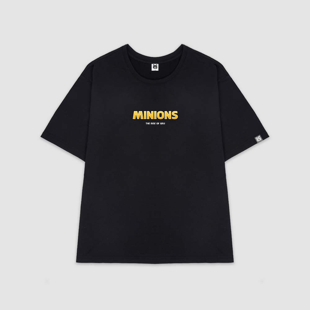 Áo Thun Nam Unisex Tay Lỡ Form Rộng In Hình Minion 2S Official, Áo Phông Oversize Local Brand Giá Rẻ SG42