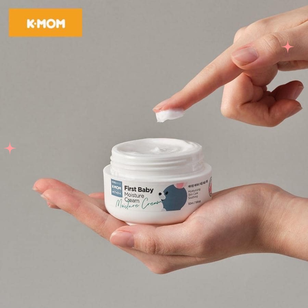 Kem Dưỡng Ẩm Chuyên sâu cho bé Jojoba Hữu cơ K-mom 50ml