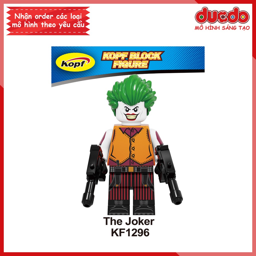 Minifigures các nhân vật Joker mới nhất - Đồ chơi Lắp ghép Xếp hình Mini Transformer Mô hình Kopf KF6110