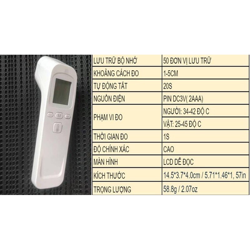 máy đo nhiệt độ hồng ngoại