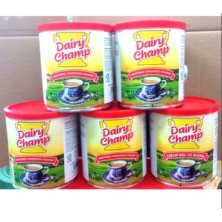Lon sữa đặc dairy champ cream đặc có đường 1kg