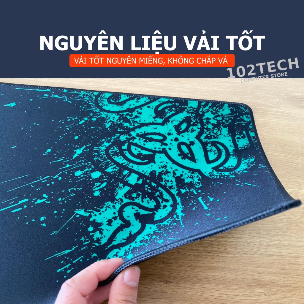 Miếng lót chuột máy tính loại tốt hỗ trợ di chuột chống trượt kích thước 25x20 và 30x25