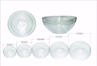 Bộ bát thuỷ tinh 5 cái
