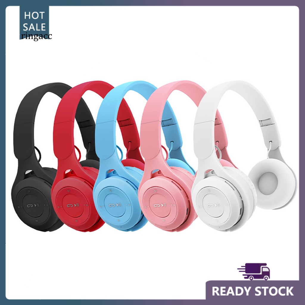 Tai Nghe Bluetooth 5.0 Không Dây Âm Thanh Siêu Trầm Kiểu Dáng Thể Thao Dễ Thương