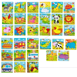 Ghép hình 9 mảnh/ 16 mảnh kích thước 15x15cm