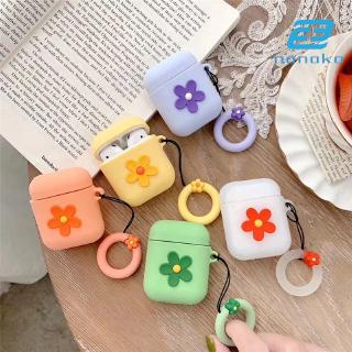 TWS case12 inpods case12 ipods case earphone caseCase Airpods Flower Soft Cover For airpod 1/2
