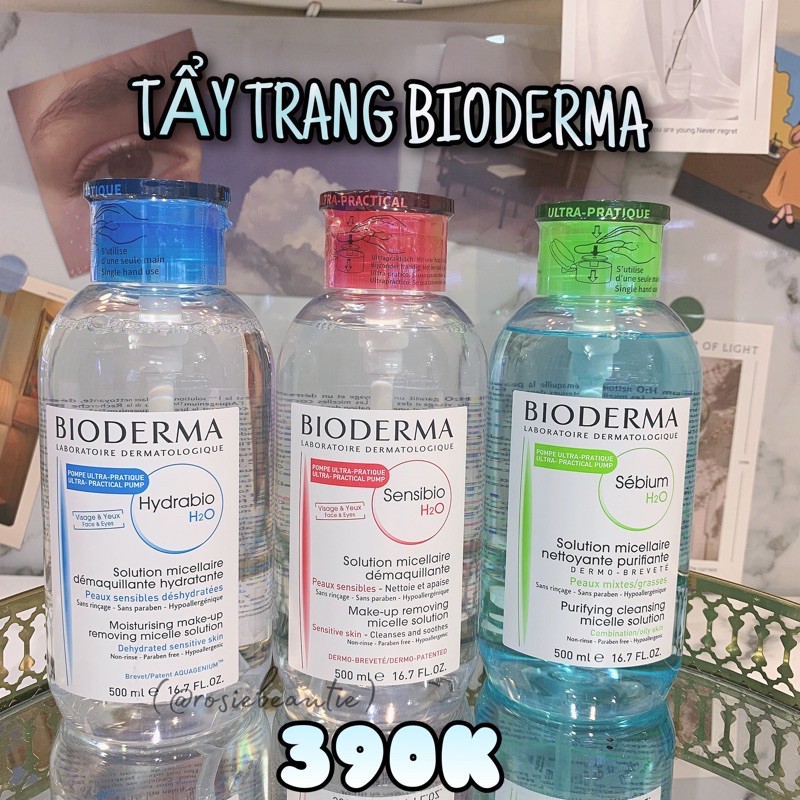 TẨY TRANG sạch sâu 500ml