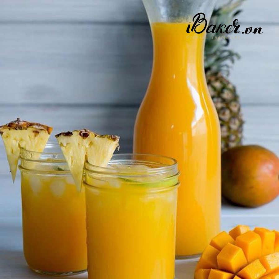 Sinh tố Berrino các vị trái cây chai 1L/ vị dâu/ vị đào/ vị việt quất/ vị xoài,...