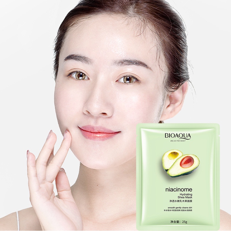 Mặt Nạ Bơ Hạt Mỡ Hyaluronic Acid Dưỡng Ẩm Hydrat Hóa Da