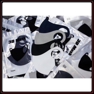 [ Rẻ Vô Địch] Khẩu Trang Vải 3D Su poly Cao Cấp In NY