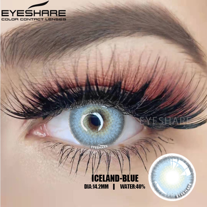 EYESHARE [Hàng mới về] Set 2 kính áp tròng GEM JEWEL Series 12 màu tùy chọn tiện dụng