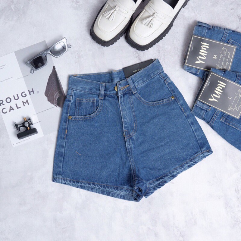 Quần Short Jean Nữ Rách Tua Lai cao | BigBuy360 - bigbuy360.vn