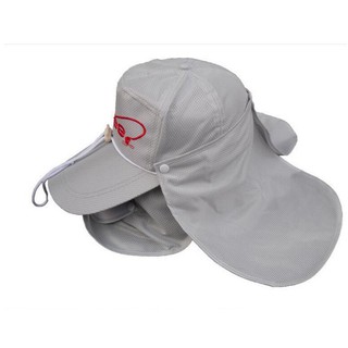 Nón Mũ Chống Nắng Nam Giới Trùm Đầu Kiểu Lưỡi Trai Có Khăn Che Nắng Vải Gió Phù Hợp Đi Phượt Và Câu Cá