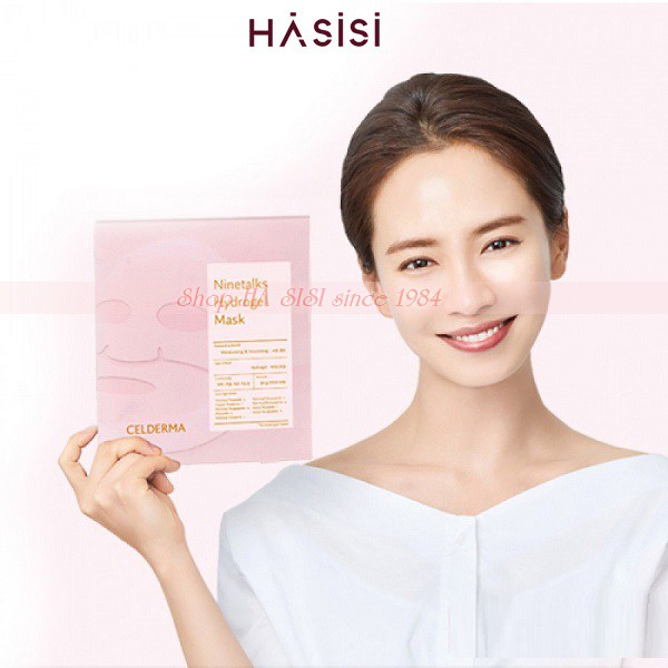 Mặt Nạ Thạch CELDERMA Ninetalks Hydrogel Mask 30g x4 Miếng