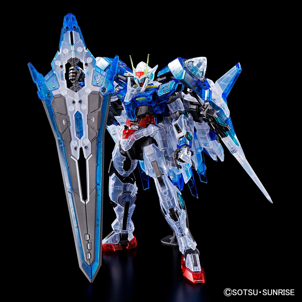 Mô Hình Gundam MG 00 Raiser XN Clear Color P-BANDAI 1/100 Bandai Master Grade Đồ Chơi Lắp Ráp Anime Nhật