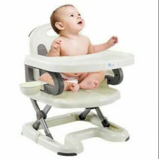 Ghế tập ăn dặm AB màu sữa