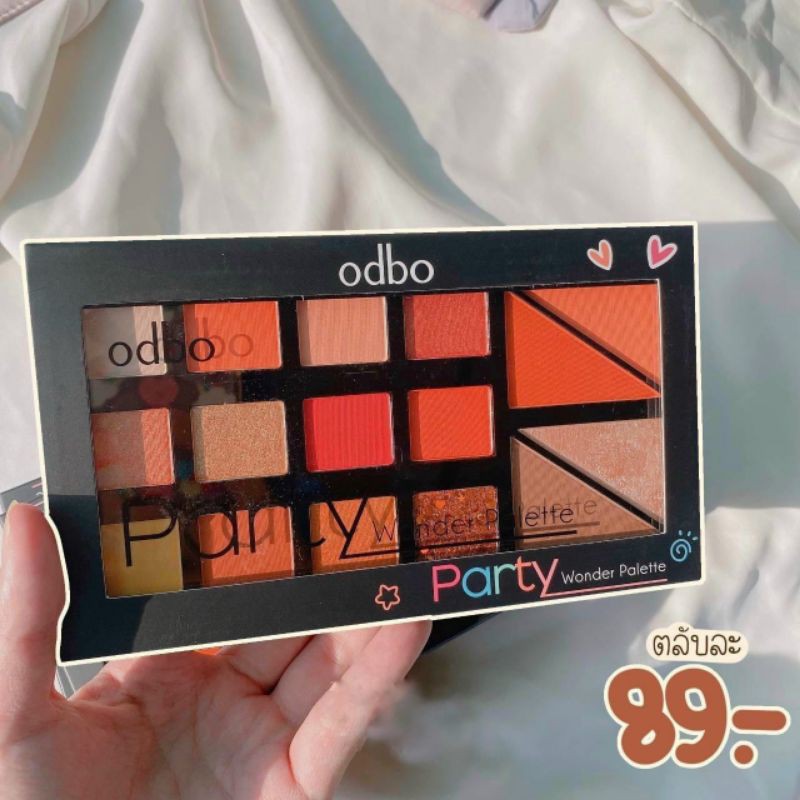 PHẤN MẮT ĐA NĂNG 16 Ô ODBO PARTY WONDER | BigBuy360 - bigbuy360.vn