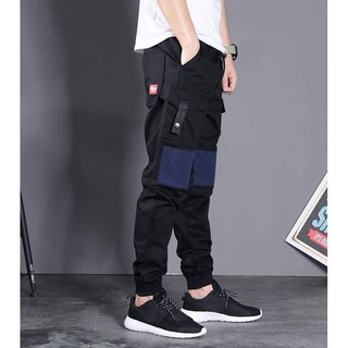 Quần Jogger Miếng Vá Phong Cách Hàn Quốc