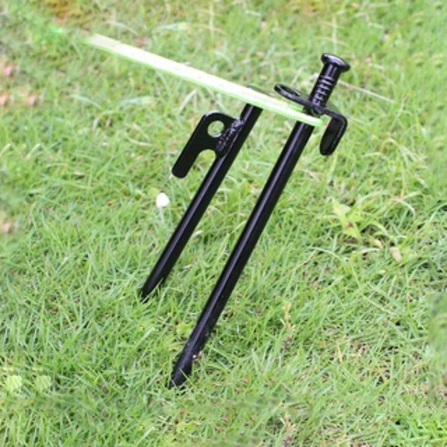 Đinh, cọc bằng thép không gỉ dùng để cố định lều trại đa năng 20cm 30cm 40cm - phụ kiện lều trại