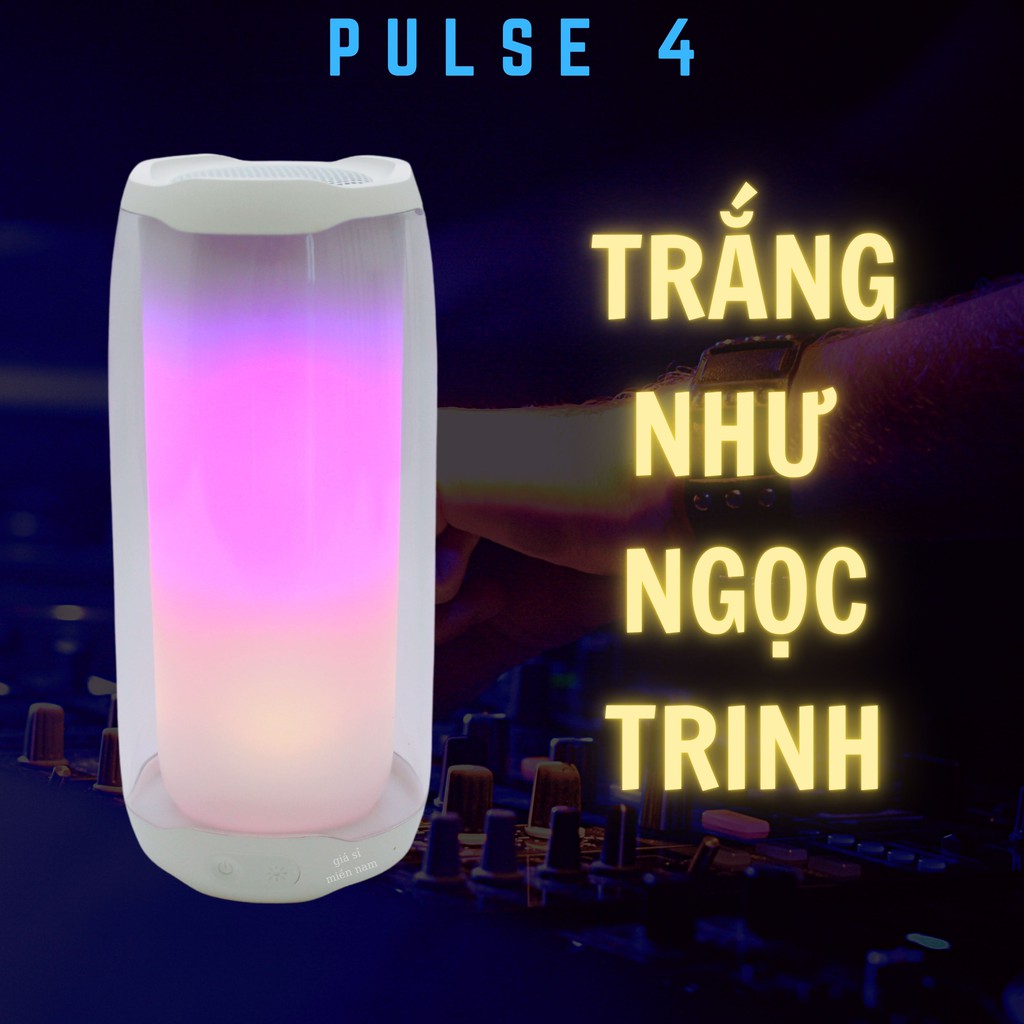 Loa Bluetooth Pulse 4 - Âm Thanh Sống Động - Ánh sáng Rực Rỡ - Hỗ Trợ Thẻ Nhớ SD / USB