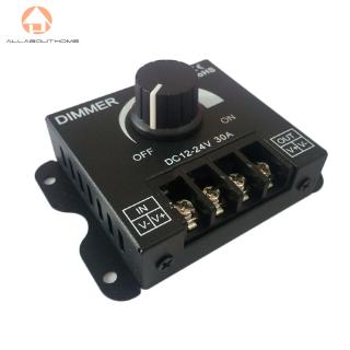 ABH❤12V-24V 30A Adjustable LED Strip Light Switch Dimmer Single Color Controller