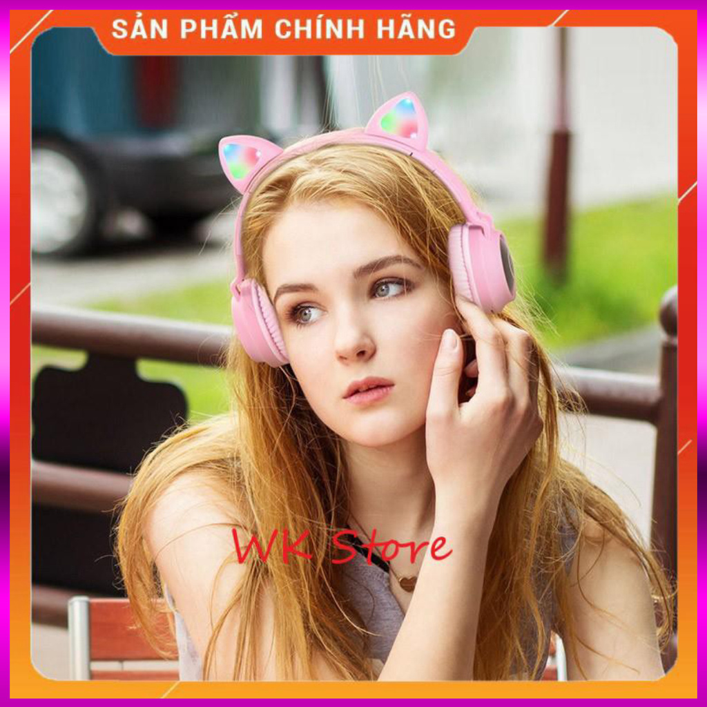 Tai nghe mèo Bluetooth Hoco W27 (Chính hãng, BH 1 năm) Puki shop