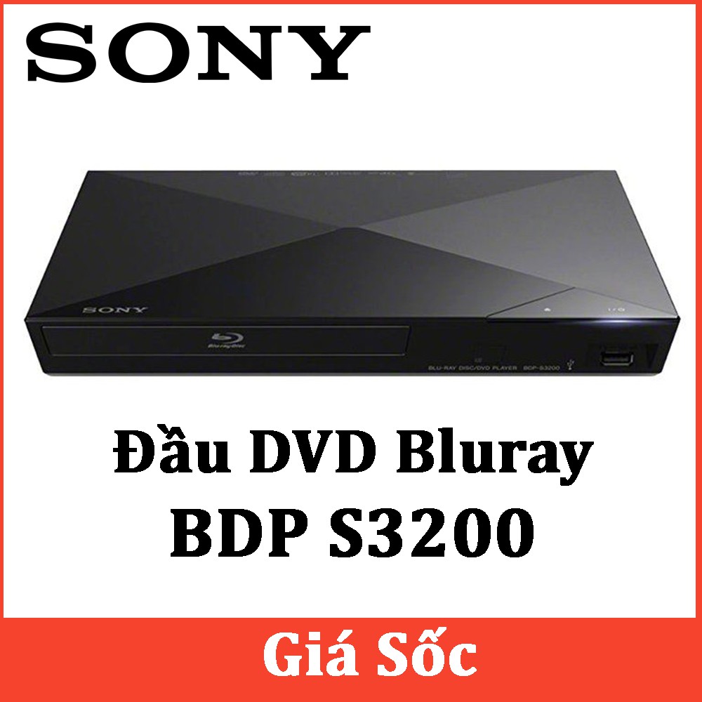 Đầu DVD Bluray Sony BDP S3200