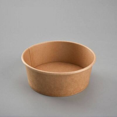 Set 50 Tô giấy Kraft gồm nắp 135k cao cấp an toàn vệ sinh thực phẩm.