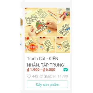 10 TRANH CÁT Cho Bé rèn tinh kiên nhẫn