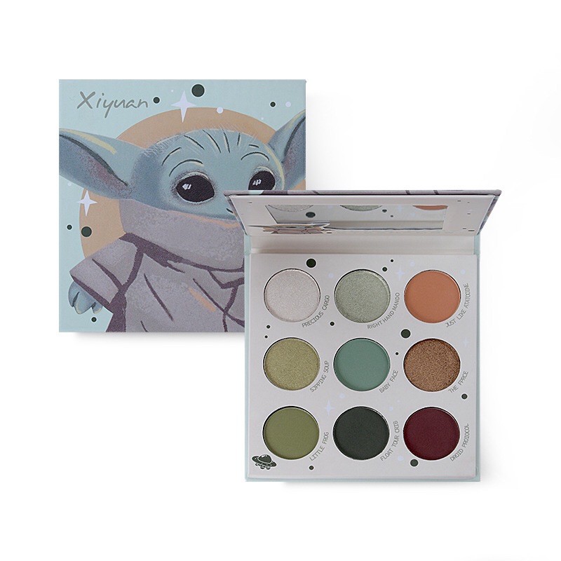 Bảng mắt 9 ô XIYUAN tone xanh cá tính | BigBuy360 - bigbuy360.vn