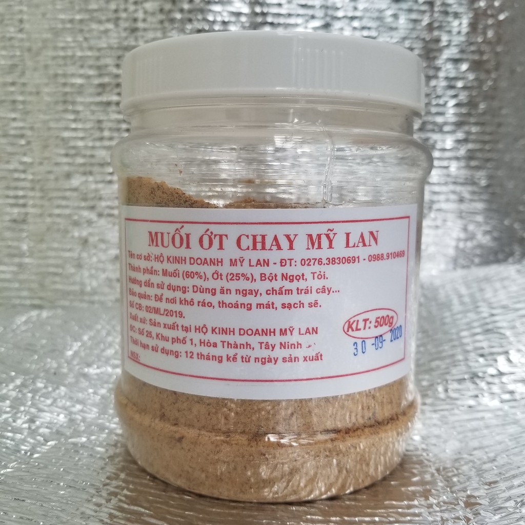 Muối Ớt Chay Sả Tây Ninh