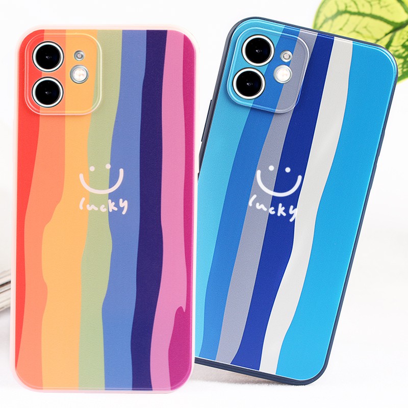 Ốp lưng JURSUE mềm hình cặp đôi dễ thương đẹp cho iPhone 13 12 11 Pro Max SE 2020 X XR XS ip 8 7 6 6S Plus kute Y264