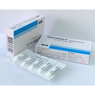 Hộp đặt trĩ doproct thái lan - hộp 10
