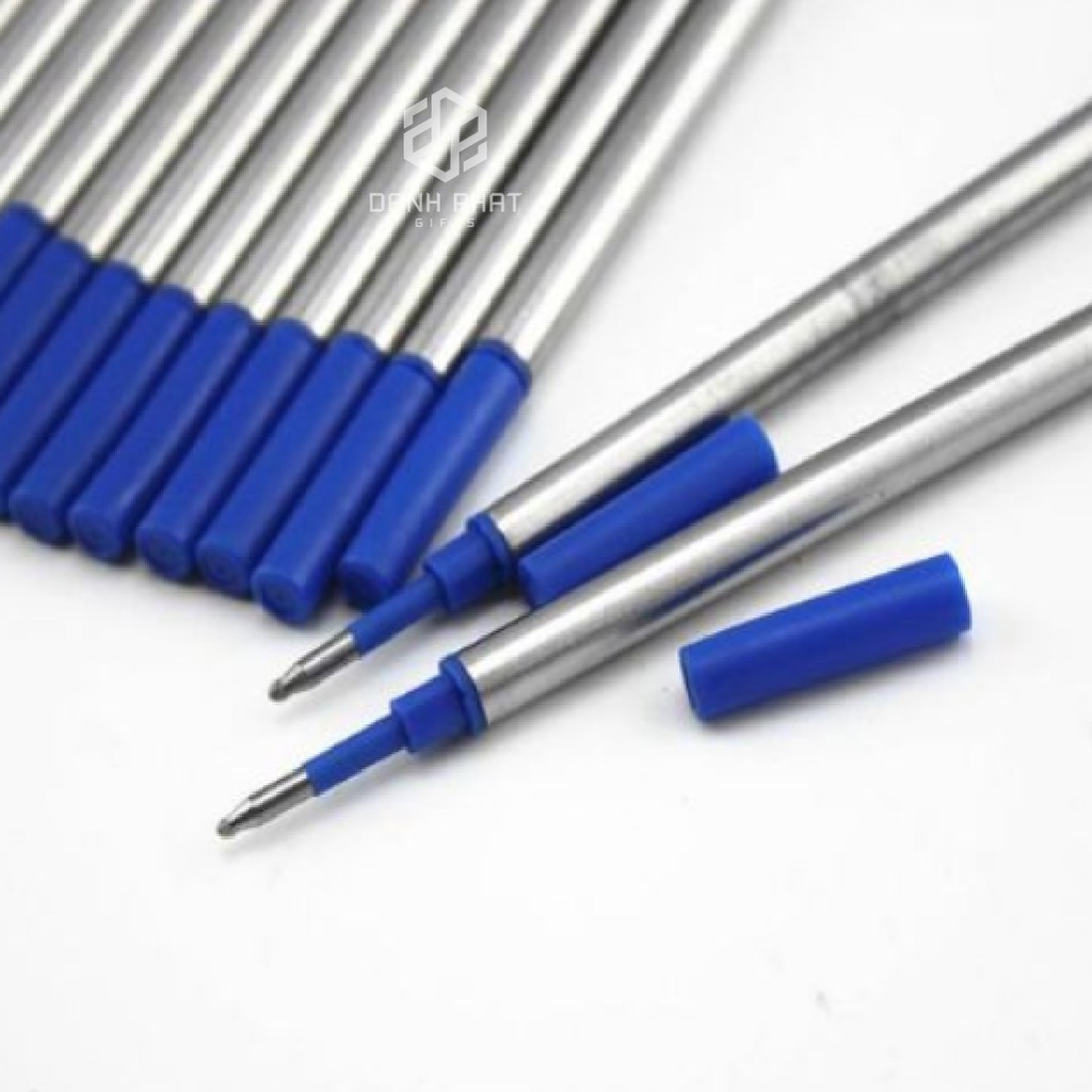 Ruột bút bi - Ruột bút mực gel cao cấp 0.7 mm, thân hợp kim - dành cho viết bi, bút bi nắp - Bút khắc tên