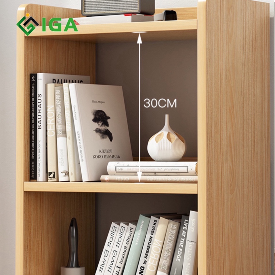 Giá Sách Mini IGA Có Thể Làm Tủ Đầu Giường - GP156
