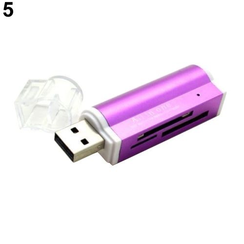 Đầu đọc thẻ nhớ USB 2.0 tốc độ cao hỗ trợ thẻ SD TF MMC SDHC | BigBuy360 - bigbuy360.vn