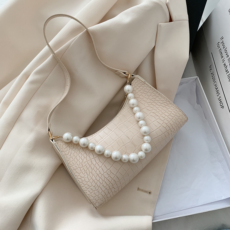 Túi Xách Tay Đính Ngọc Trai Thời Trang Mùa Hè Sành Điệu