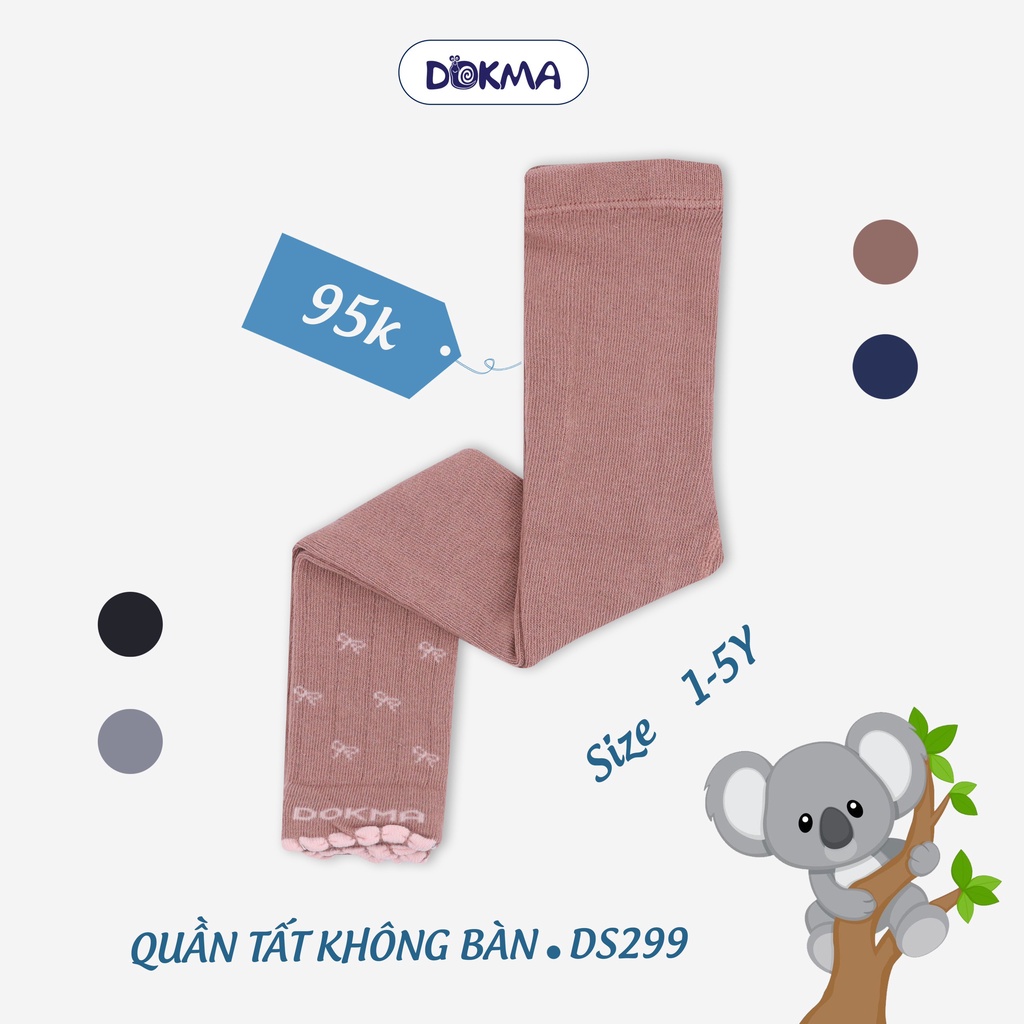 [FREESHIP] Quần tất bé gái 1-5 tuổi Cotton, dày dặn, co giãn cực tốt Dokma Voi.kids DS299