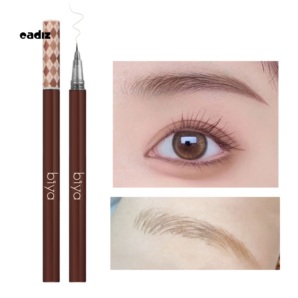 Bút Chì Kẻ Lông Mày Kiêm Kẻ Mắt Mini Trang Điểm Chuyên Nghiệp