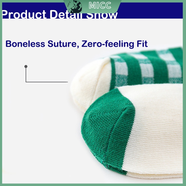 Set 5 đôi tất cotton in hình khủng long xinh xắn cho bé trai từ 1-12 tuổi