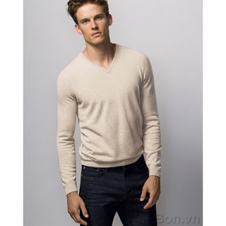  [XẢ LỖ SẮP HẾT] Áo Len Nam Lông Thỏ Massimo Dutti Xuất Khẩu Vải Cực Mềm Mịn Cổ Tròn