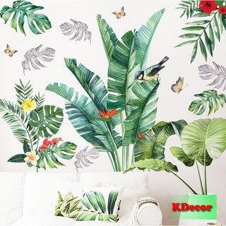 Decal dán tường khu rừng nguyên sinh