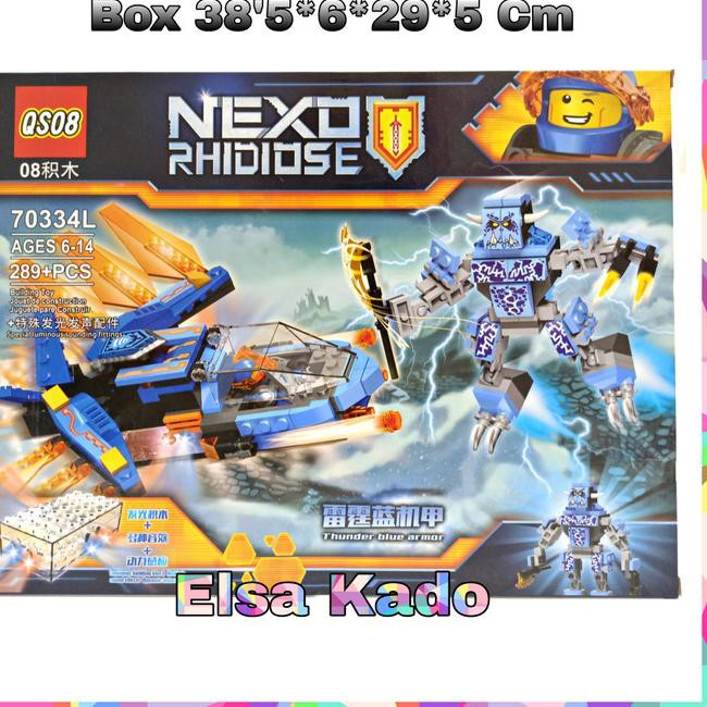 Lego Đồ Chơi Lắp Ráp Mô Hình Nhân Vật Nick Nexo Nexu Knight