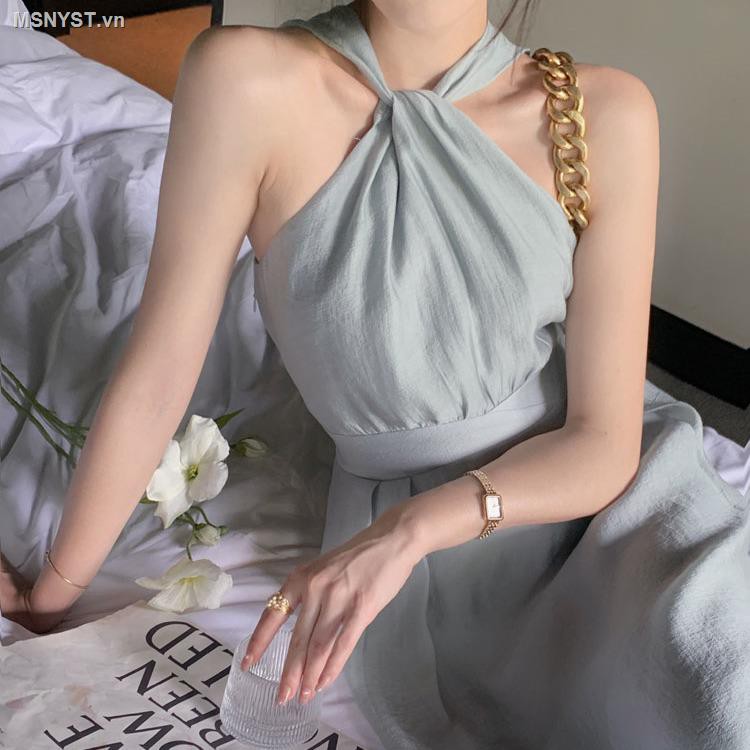 Đầm Dài Lưng Cao Màu Sắc Ngọt Ngào Thời Trang Mùa Hè Cho Nữ | BigBuy360 - bigbuy360.vn