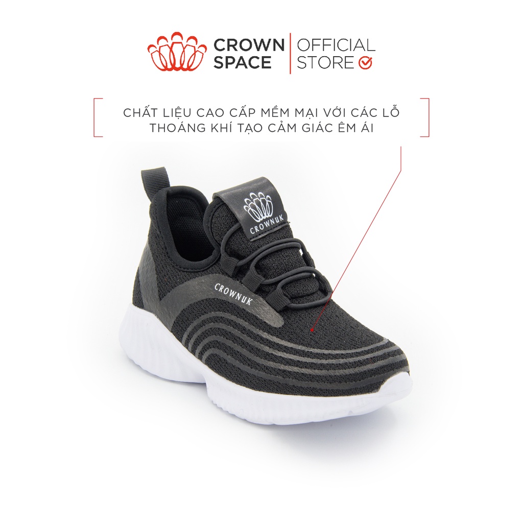 Giày Thể Thao Bé Trai Đi Học Đi Chơi Siêu Nhẹ Crown Space Sport Shoes PHIÊN BẢN CAO CẤP PREMIUM CRUK8028 Size 28-37