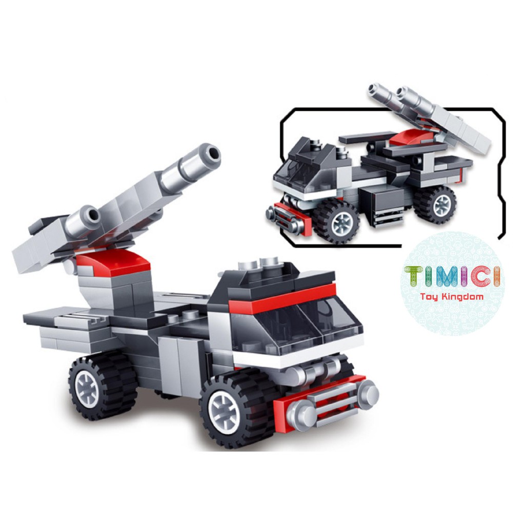 [LC025] Đồ chơi lego tàu chiến chiến hạm xếp hình &quot;8 IN 1&quot; cho bé