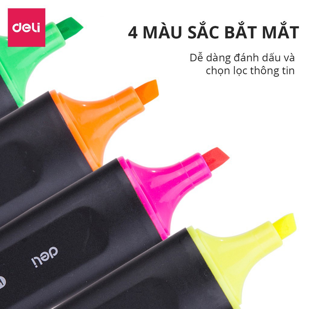 Bút dạ quang nhớ dòng Deli - S600