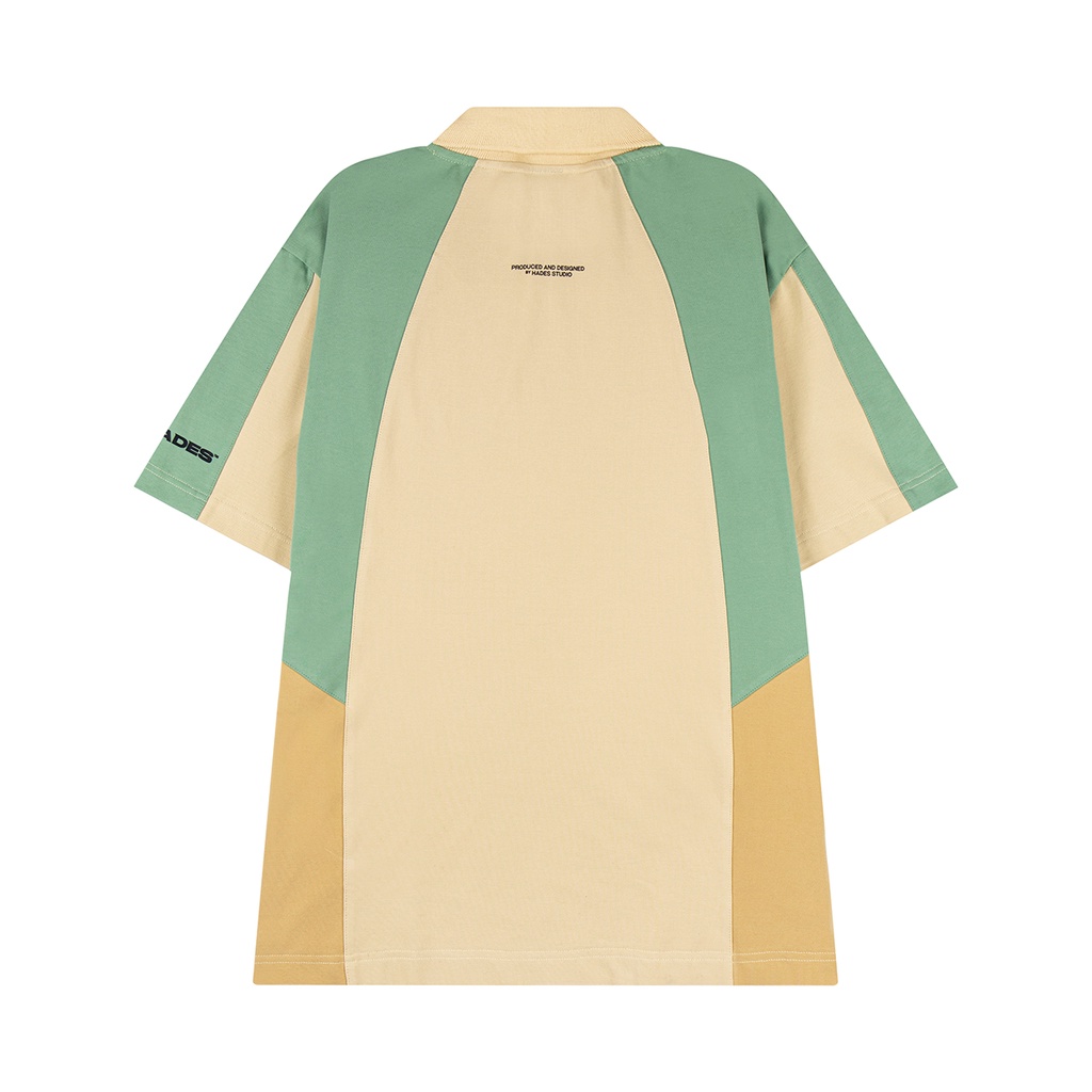 Áo Polo Tay Lỡ Unisex RUGBY Thun Cá Sấu - HADES Brand Chính Hãng