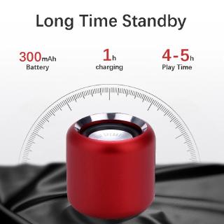 Super-mini Portable Bluetooth Speaker Best Sound Bass Remote Shutter Control Small Wireless Speaker Boombox for iPhone Xiaomi